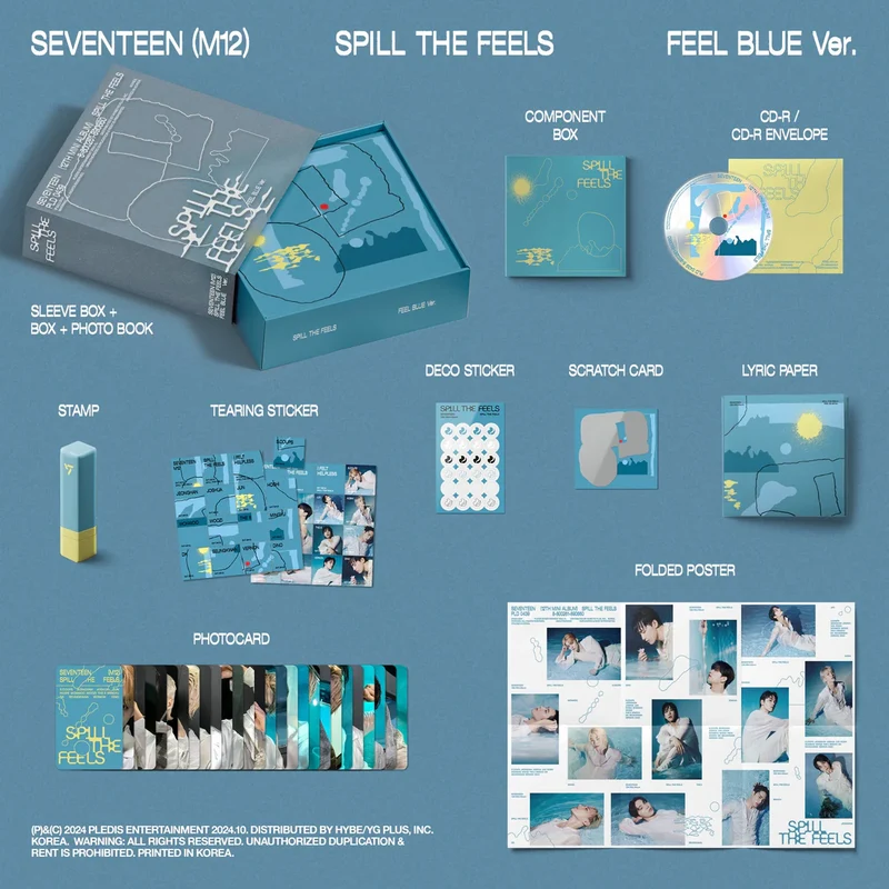SEVENTEEN 12th Mini Album [SPILL THE FEELS]