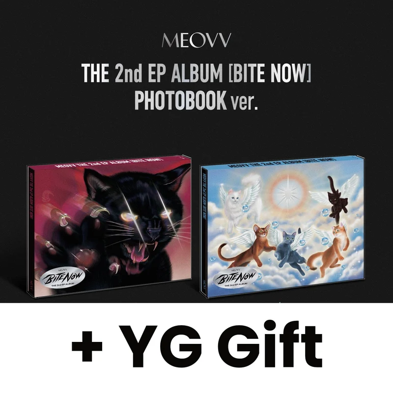 MEOVV - BITE NOW (PHOTOBOOK VER.) + YG Gift