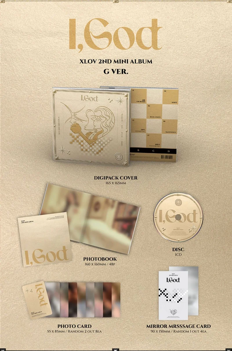 XLOV - I,GOD + Dear My Muse Lucky Draw