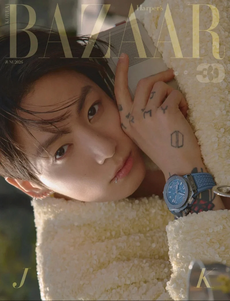 JUNGKOOK (BTS) - BAZAAR 2026 JUNE ISSUE