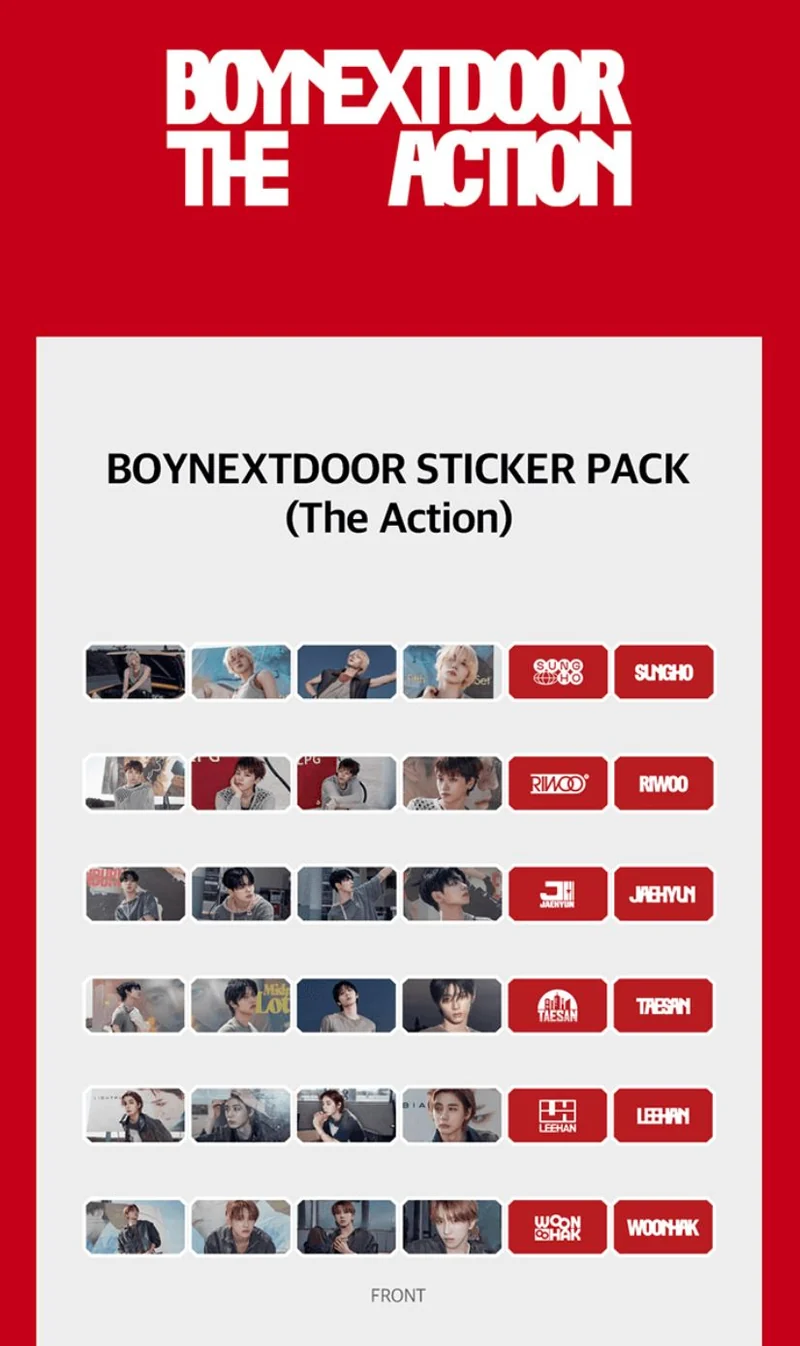 BOYNEXTDOOR - THE ACTION MD