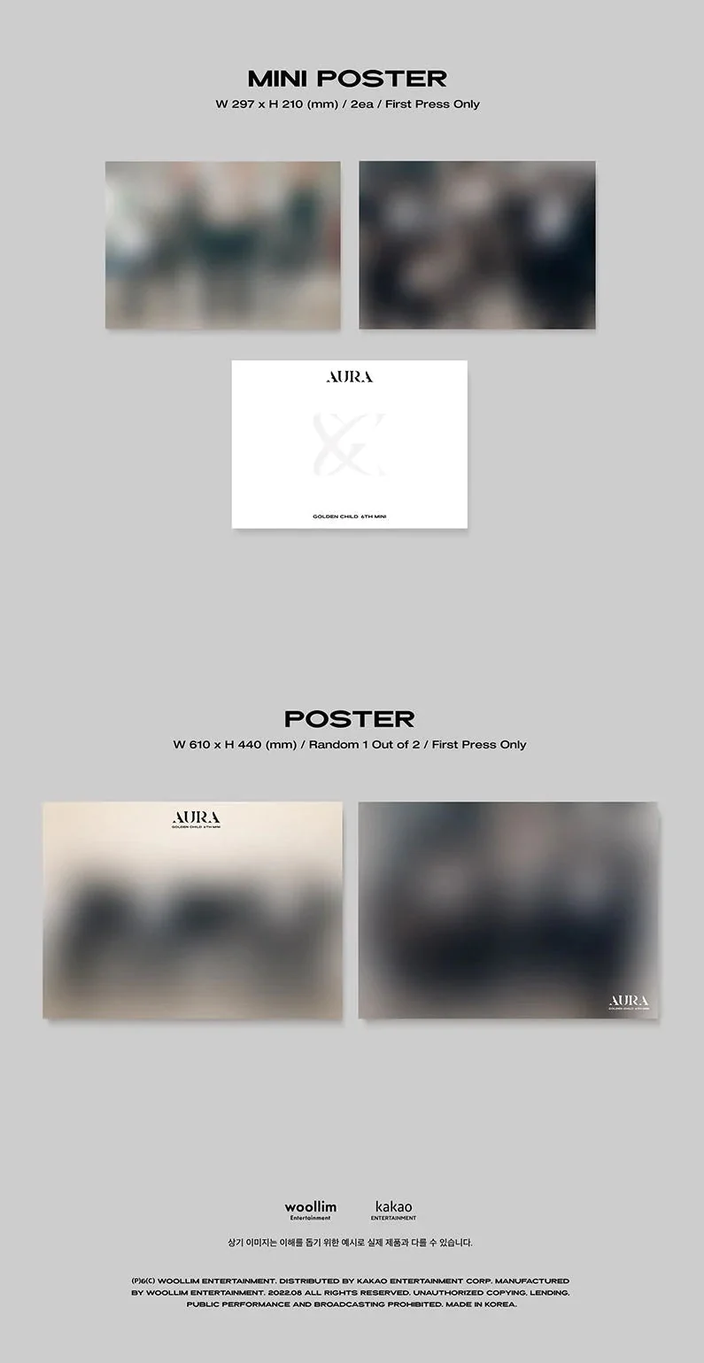 GOLDEN CHILD - AURA (COMPACT VER.) 6TH MINI ALBUM