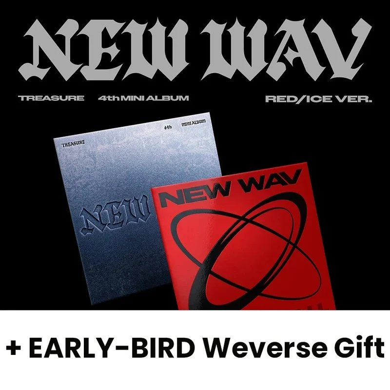 TREASURE - NEW WAV SET + EARLY-BIRD Weverse Gift