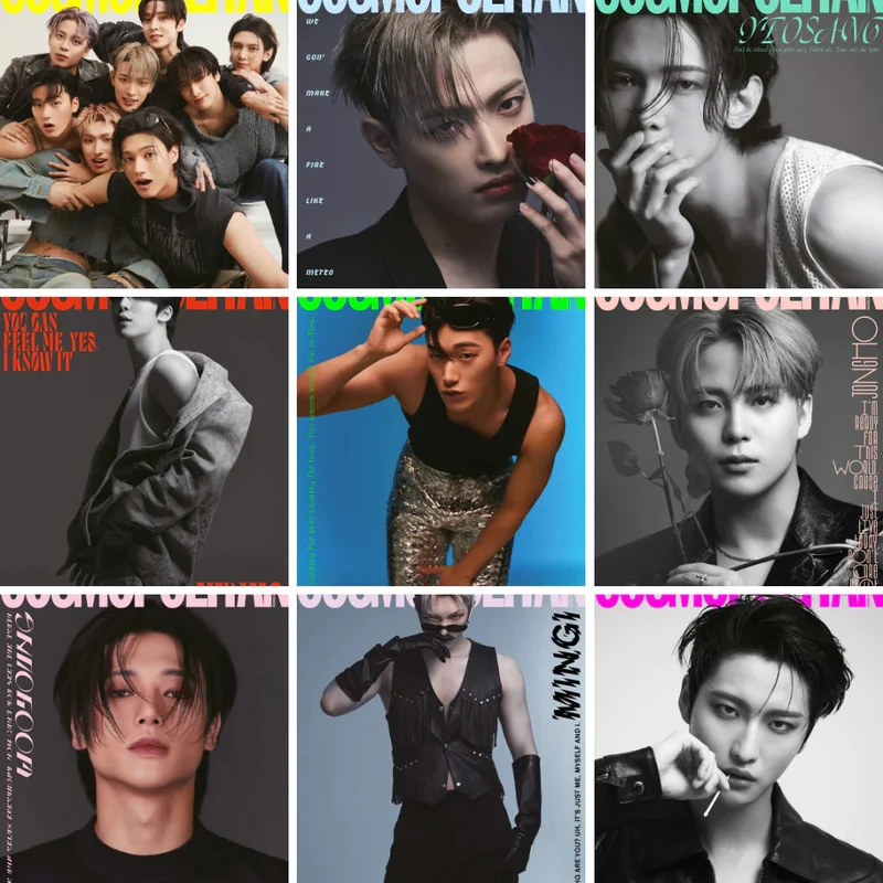 ATEEZ - COVER COSMOPOLITAN MAGAZINE (2023 AUGUST ISSUE)