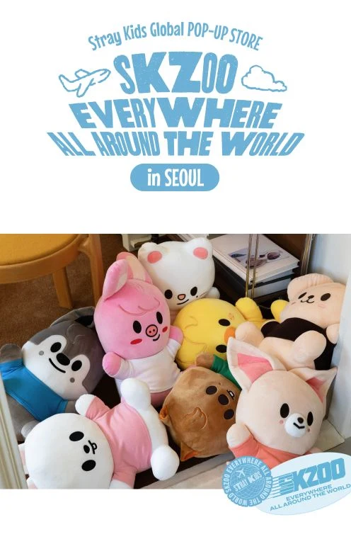 STRAY KIDS - SKZOO EVERYWHERE ALL AROUND THE WORLD IN SEOUL MD 2