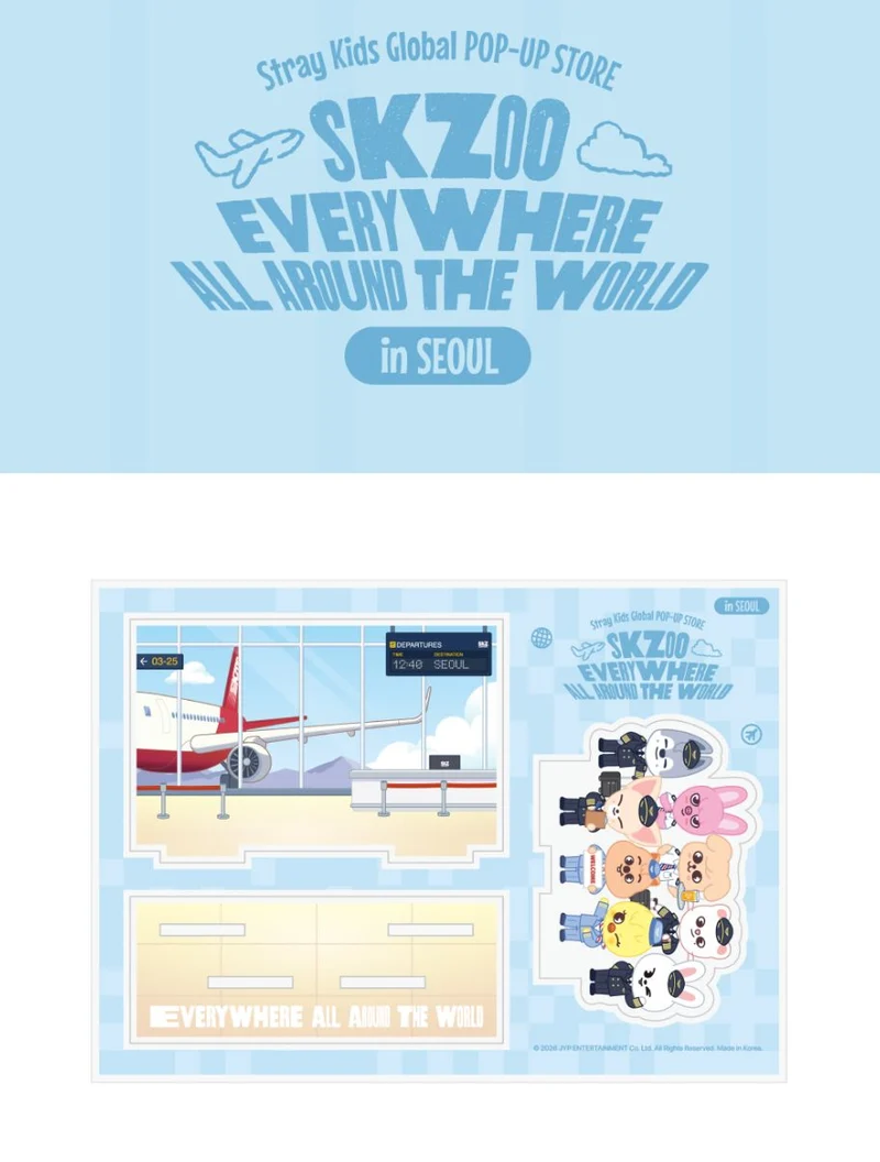 STRAY KIDS - SKZOO EVERYWHERE ALL AROUND THE WORLD IN SEOUL MD 3