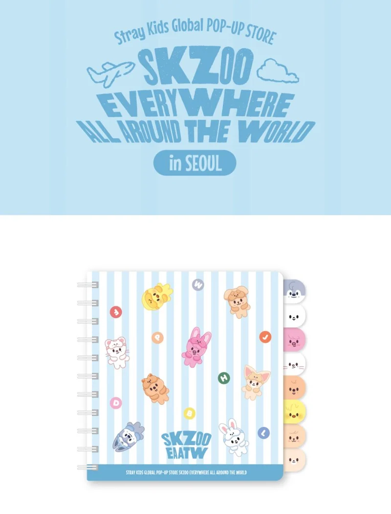 STRAY KIDS - SKZOO EVERYWHERE ALL AROUND THE WORLD IN SEOUL MD 3