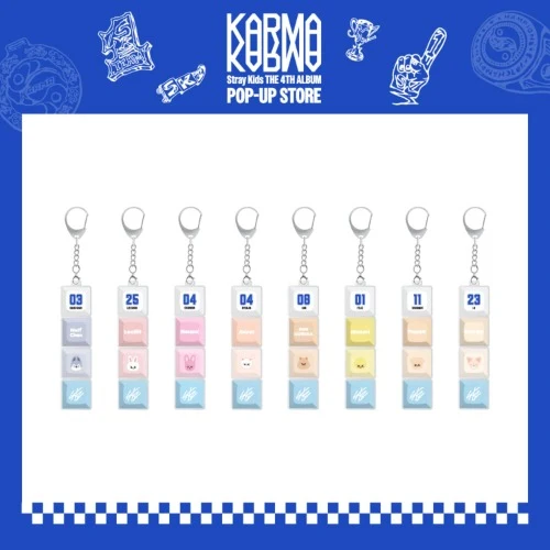Stray Kids MD [KARMA] (SKZOO KEYCAP KEYRING)