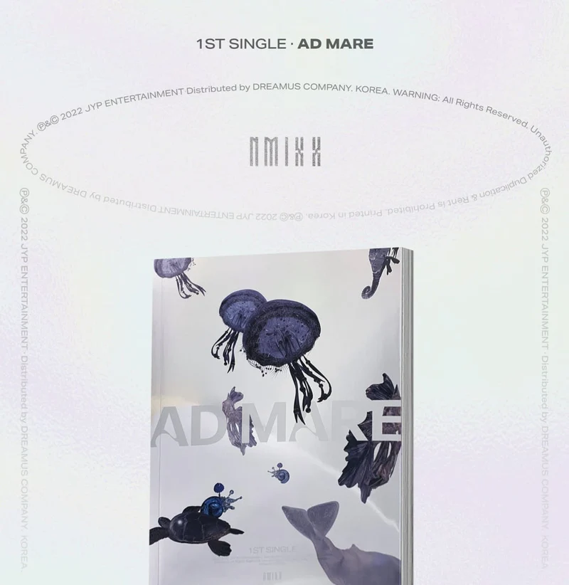 NMIXX 1st Single [AD MARE- Light Ver.] (Standard Edition)