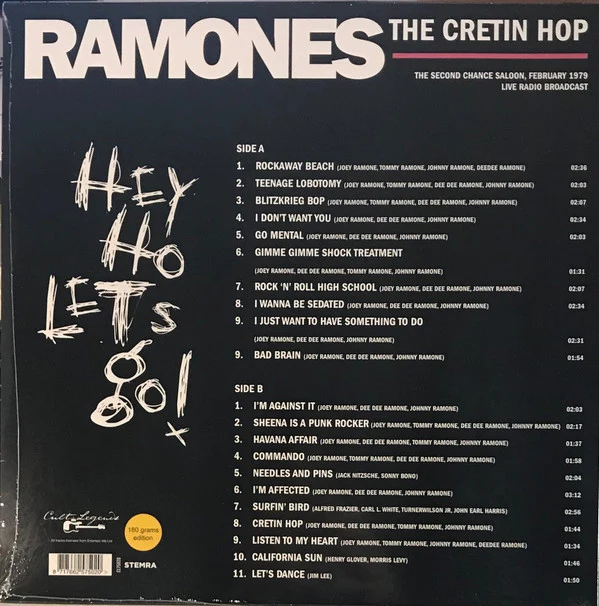 Ramones ‎| The Cretin Hop