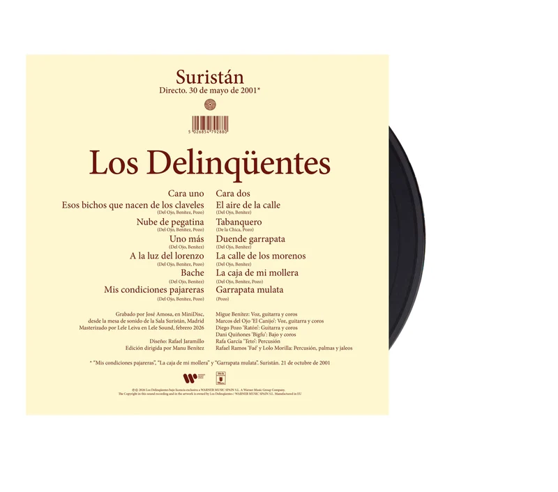 Los Delinqüentes | Suristán - Directo. 30 de mayo de 2001