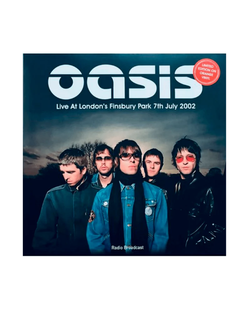 Oasis - LP Vinilo "Live at London's Finsbury Park 7th July 2002 - Radio Broadcast"