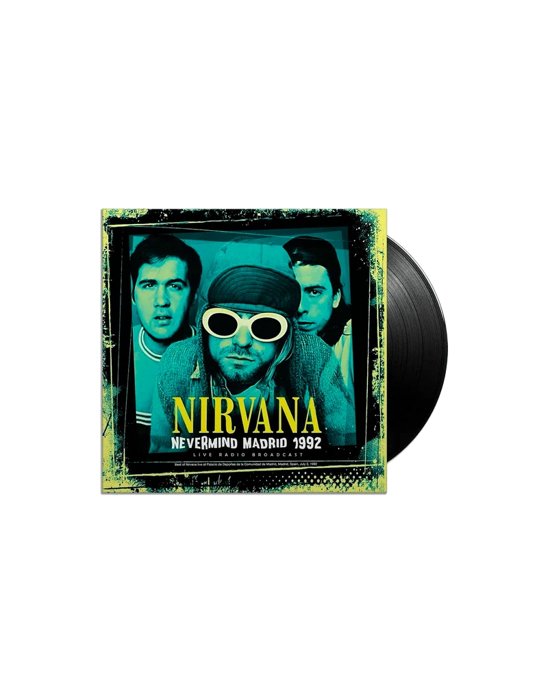 Nirvana - LP Vinilo "Nevermind Madrid 1992"
