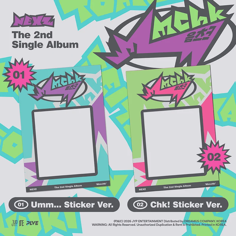 [NEXZ] Mmchk : (Umm...Sticker ver. / Chk! Sticker ver)
