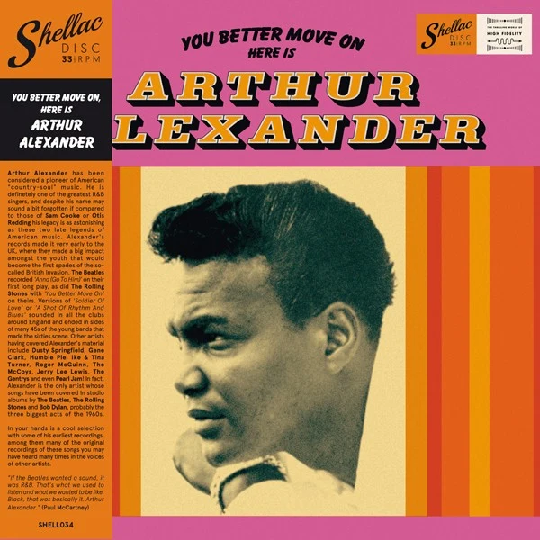 Arthur Alexander | You Better Move On