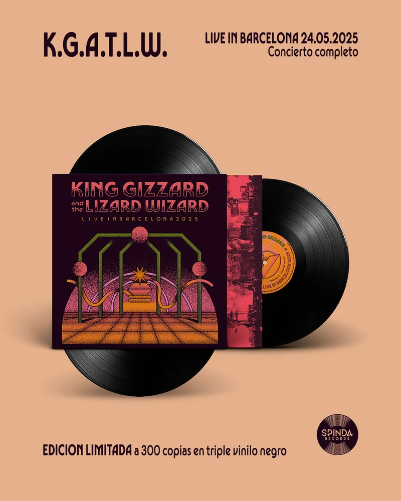 3LP King Gizzard & the Lizard Wizar | Live in Barcelona 2025 [PRE ORDER 11/03]
