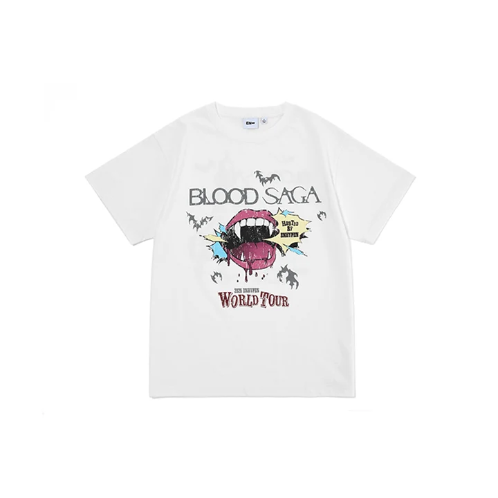 [ENHYPEN] Blood Saga : S/S T-Shirt White