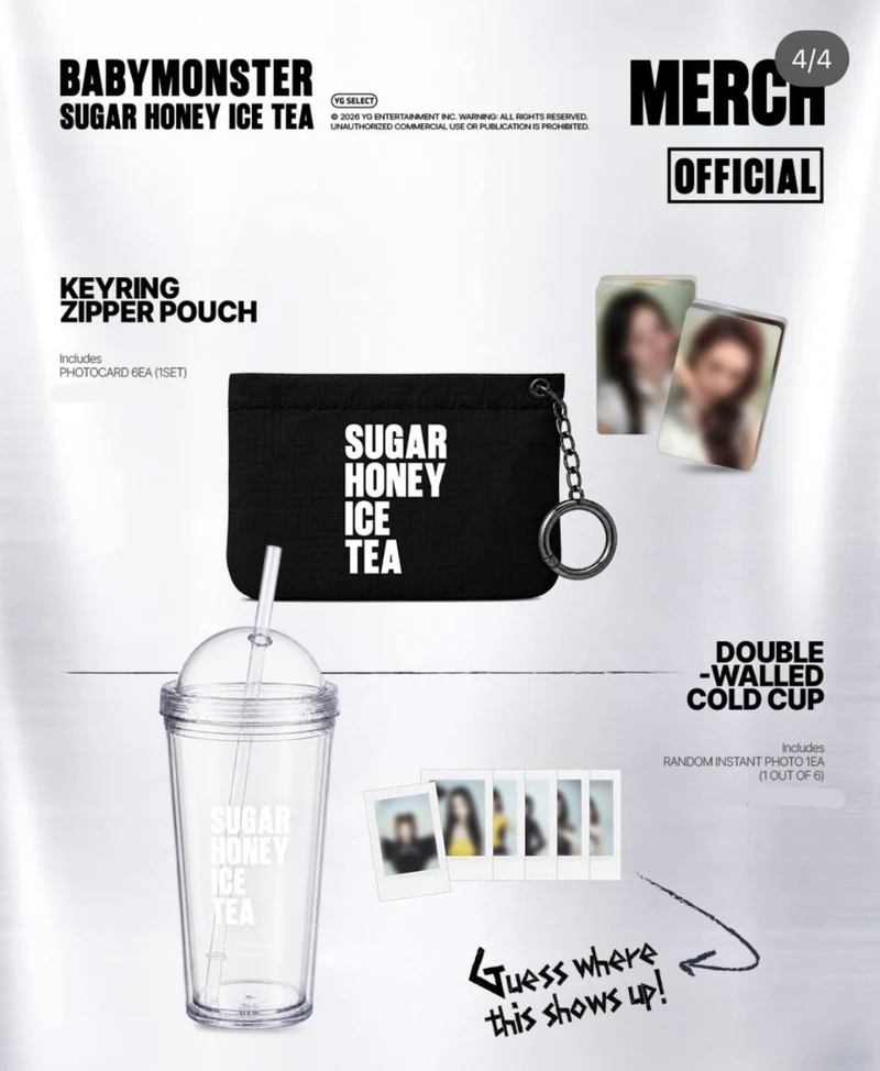 [BABYMONSTER] Sugar Honey Ice Tea : Official MD