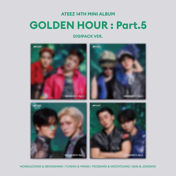 ATEEZ - GOLDEN HOUR : Part.5 (DIGIPACK UNIT ver.)