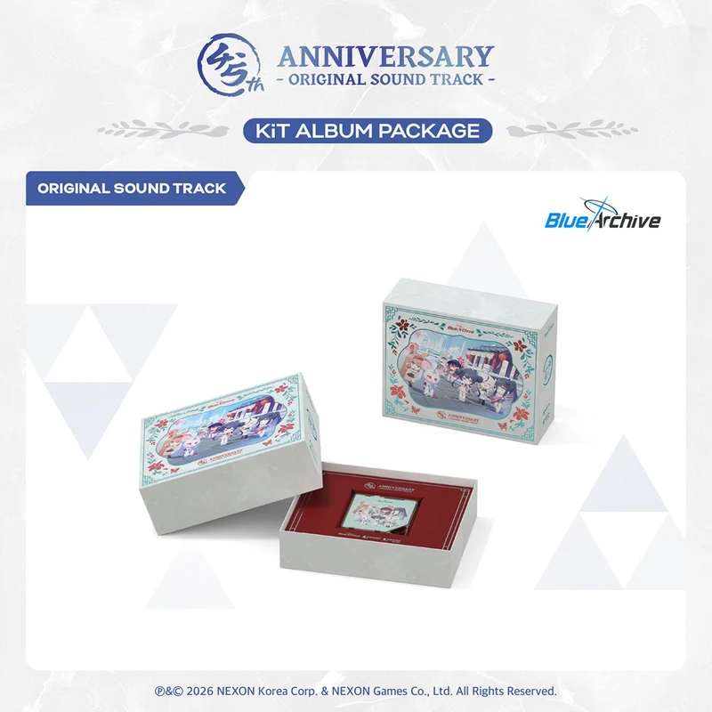 BLUE ARCHIVE 4.5th ANNIVERSARY OST (KiT Album Package)