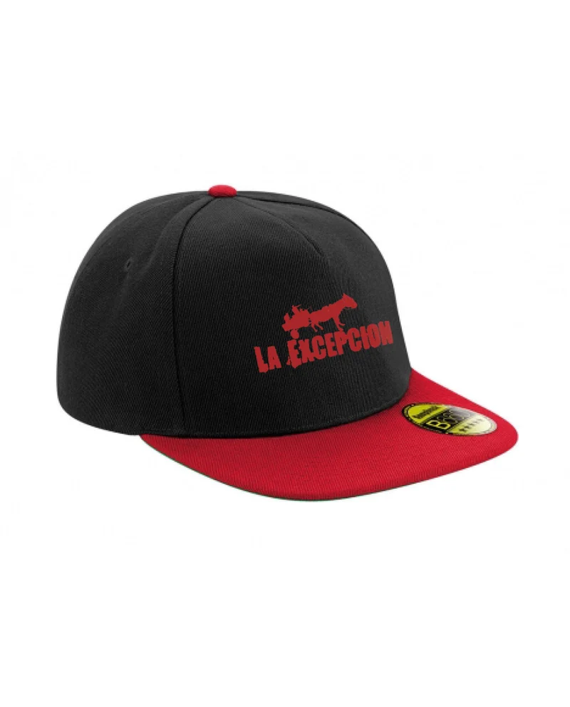 La Excepción - Gorra Roja Bordada "Logo"