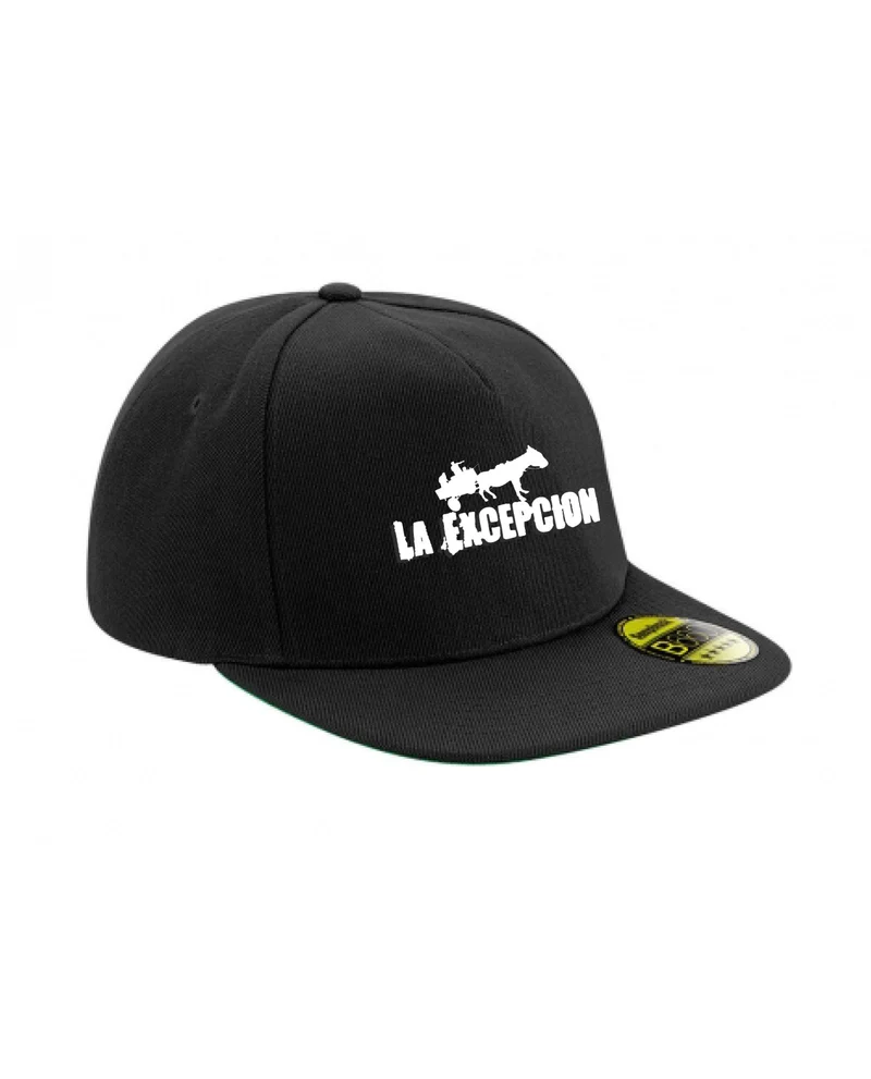 La Excepción - Gorra Negra Bordada "Logo"