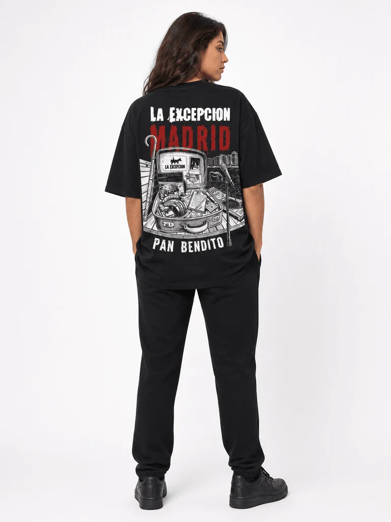 La Excepción - Camiseta Oversize "Pan Bendito" Unisex