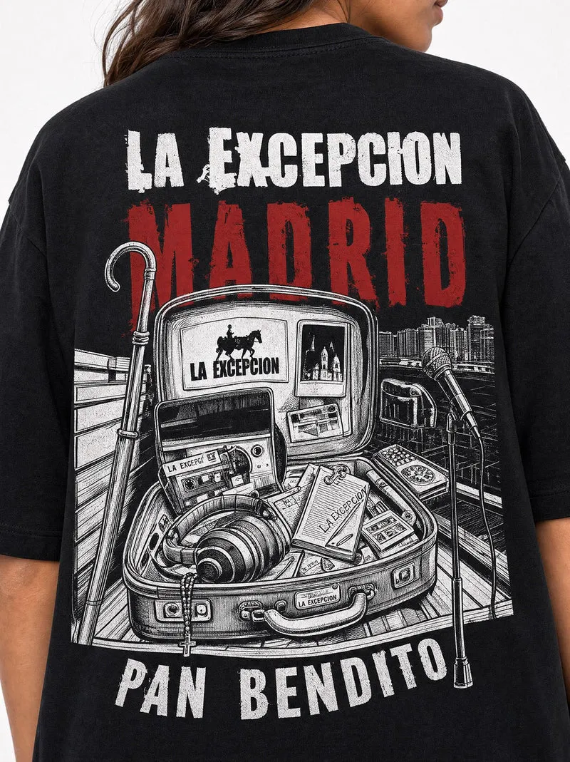 La Excepción - Camiseta Oversize "Pan Bendito" Unisex