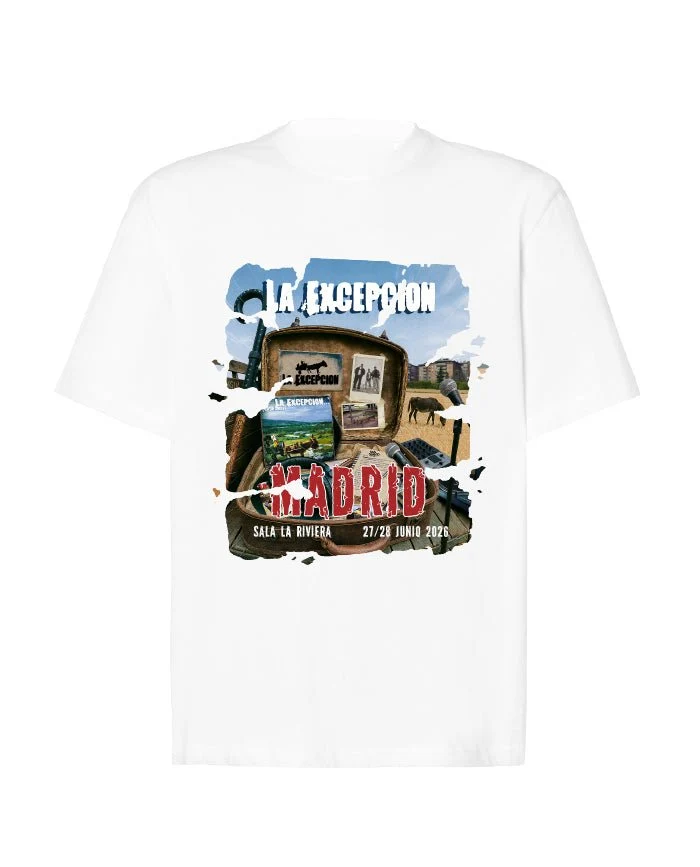 La Excepción - Camiseta Oversize "Cartel" Unisex