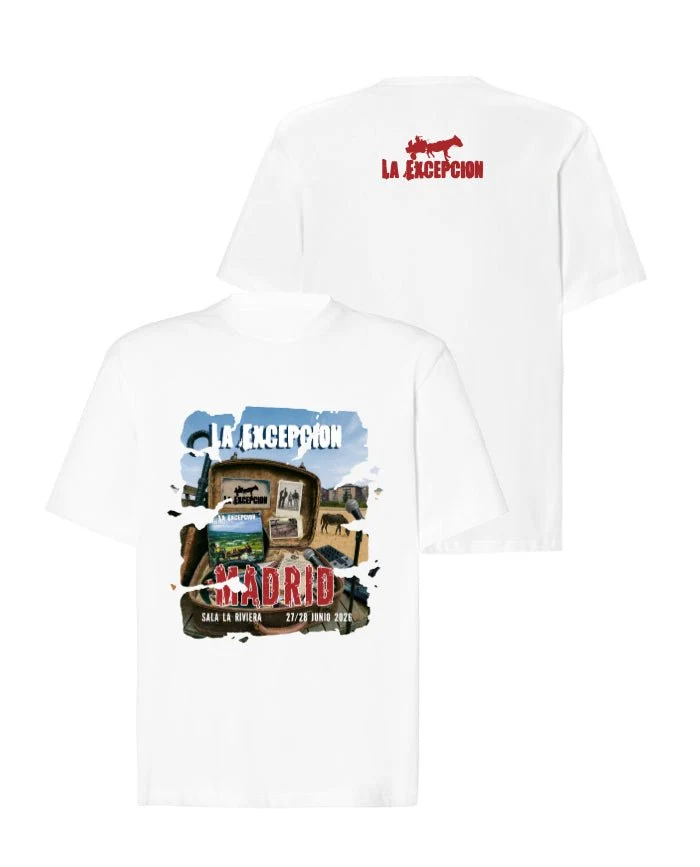 La Excepción - Camiseta Oversize "Cartel" Unisex