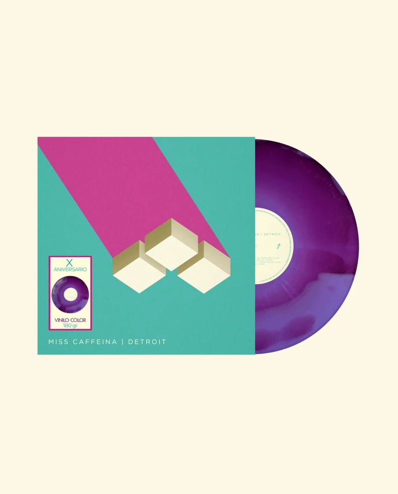 Miss Caffeina - LP Vinilo Rosa "Detroit X Aniversario"