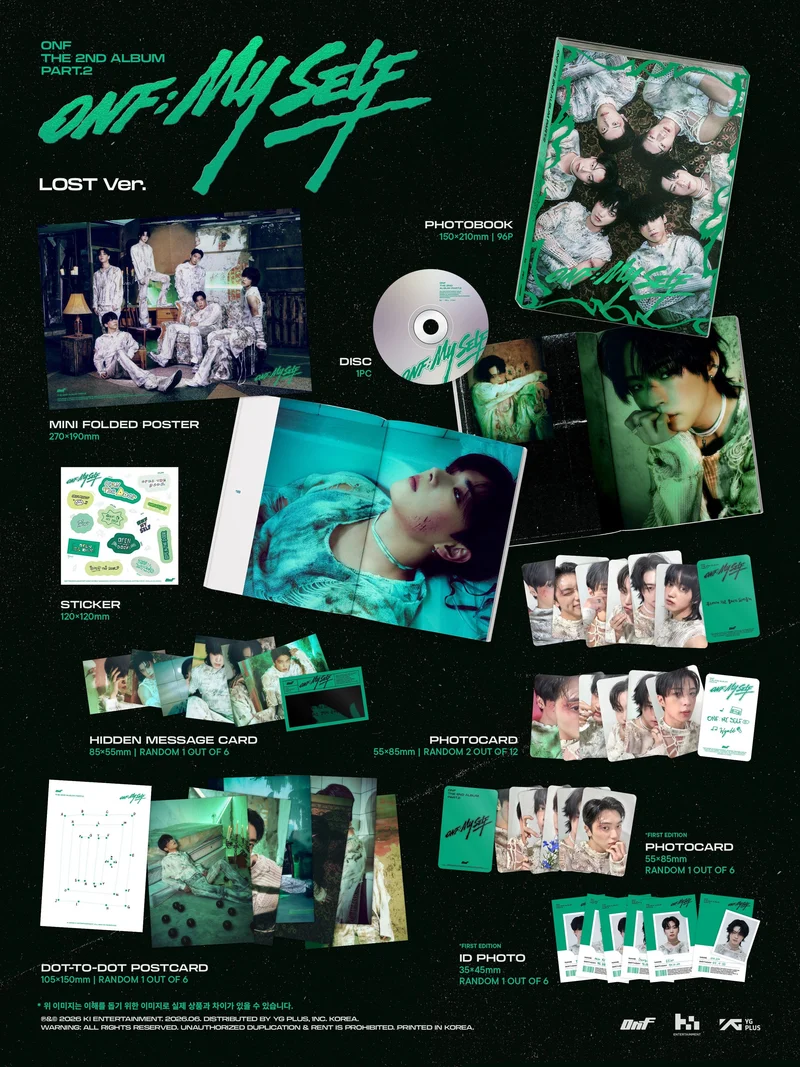 ONF - ONF:MY SELF (PHOTOBOOK VER.)