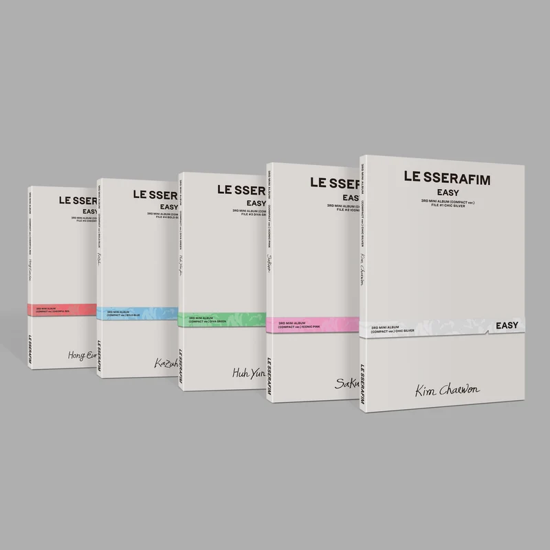 LE SSERAFIM 3rd Mini Album [EASY] (COMPACT Ver.)
