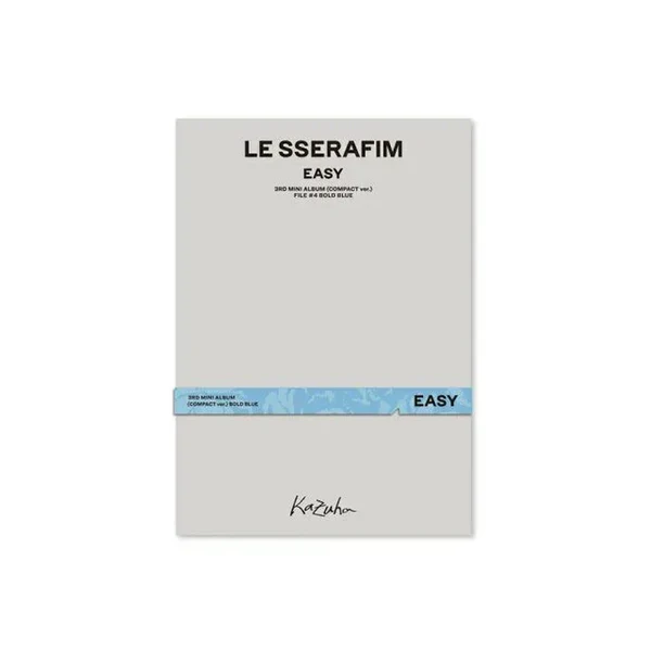 LE SSERAFIM 3rd Mini Album [EASY] (COMPACT Ver.)