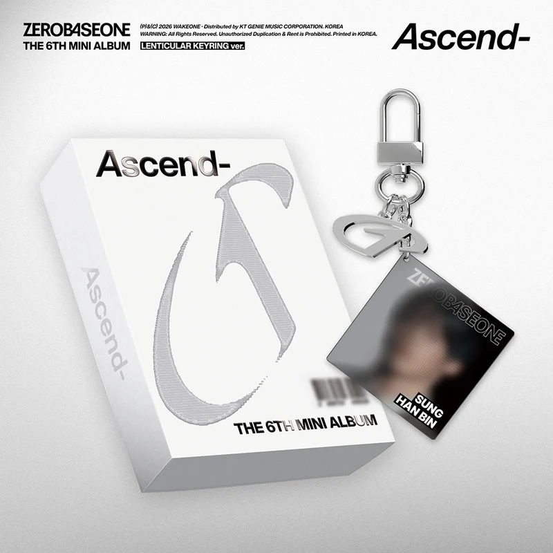 [ZEROBASEONE] Ascend- : Lenticular Keyring