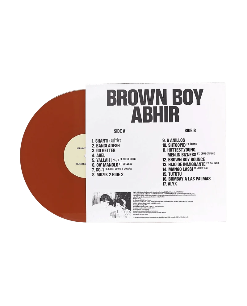 Abhir - LP Vinilo Marrón "BROWNBOY"