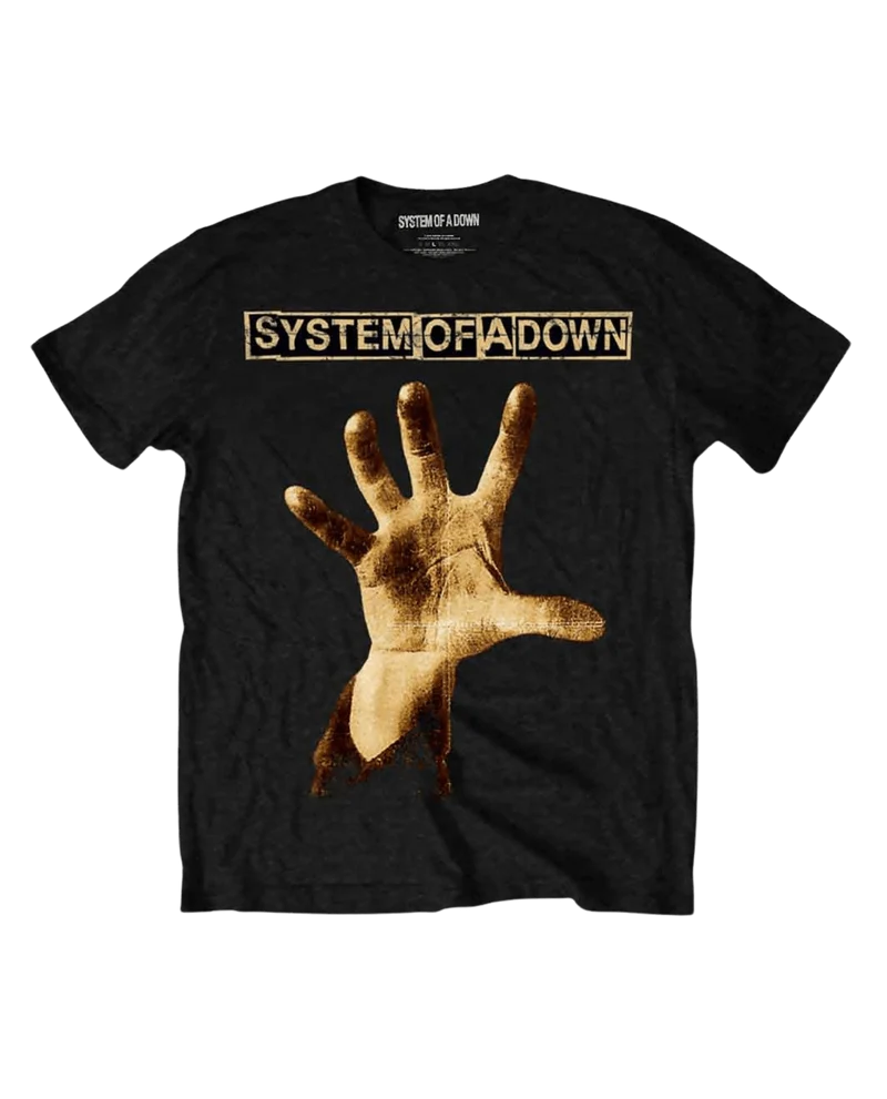System Of a Down - Camiseta "Hand" Unisex