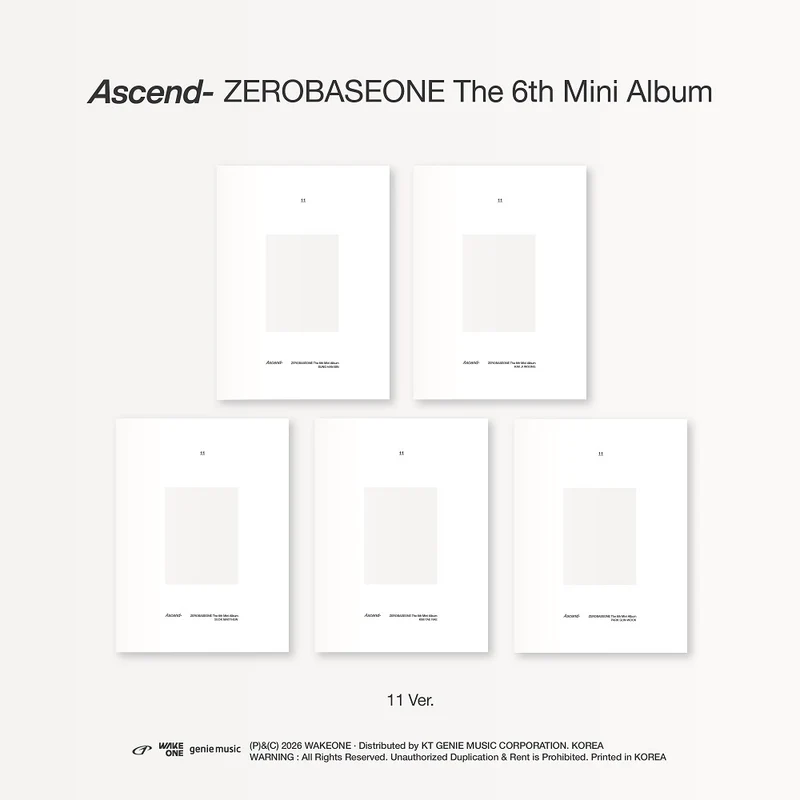 ZEROBASEONE - Ascend- (11 ver.)