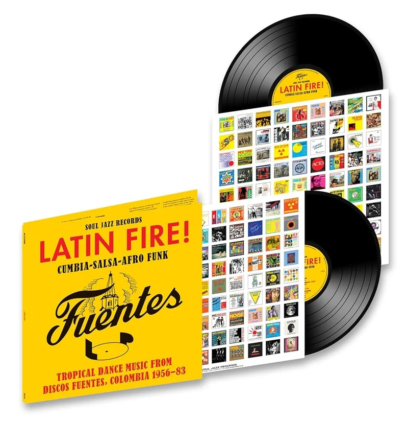 2LP Latin Fire! Tropical Dance Music from Discos Fuentes, Colombia 1956-83