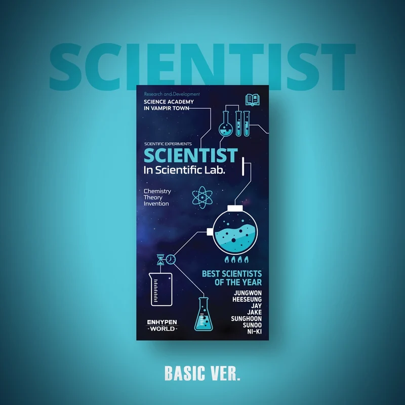 ENHYPEN - ENHYPEN WORLD COUPON CARD COLLECTION (SCIENTIST BASIC ver.)