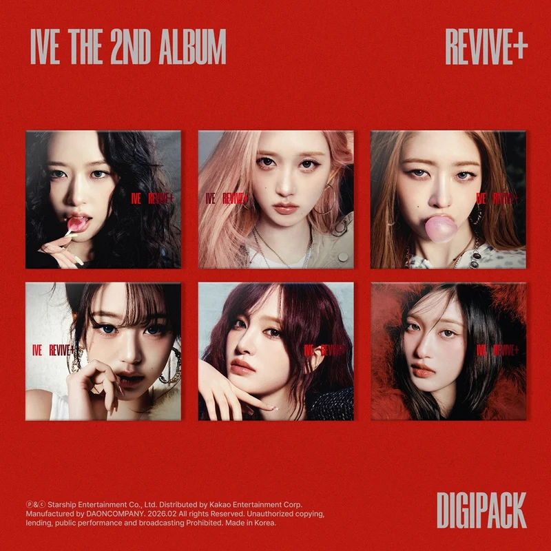 IVE - REVIVE+ (Digipack ver.)