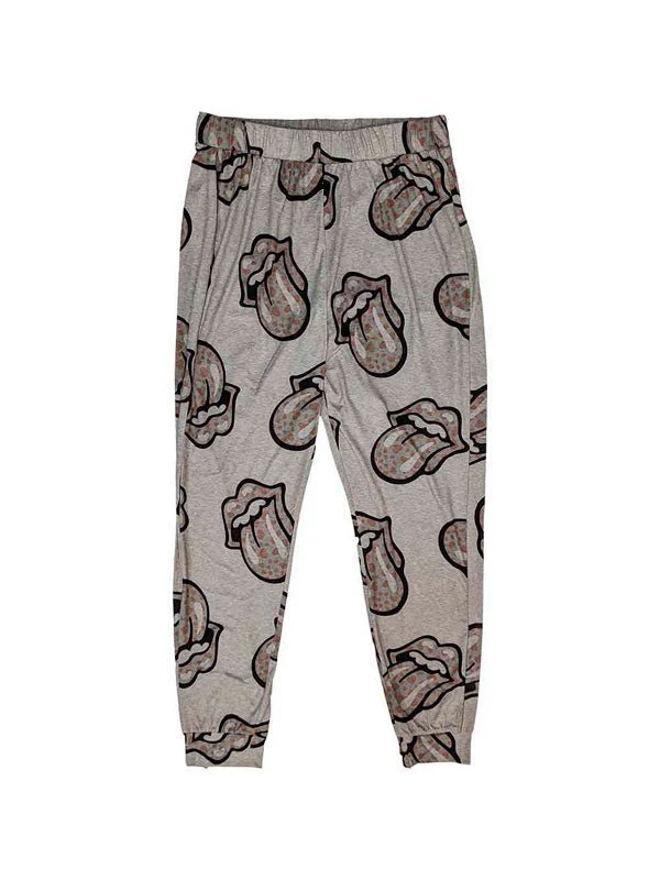 The Rolling Stones - Pijama "Heart Tongue" Mujer