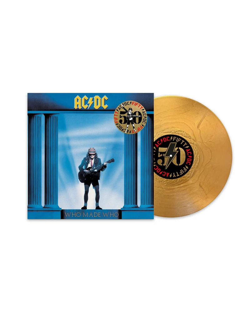 AC/DC - LP Vinilo Dorado "Who Made Who" Ed. 50 aniversario