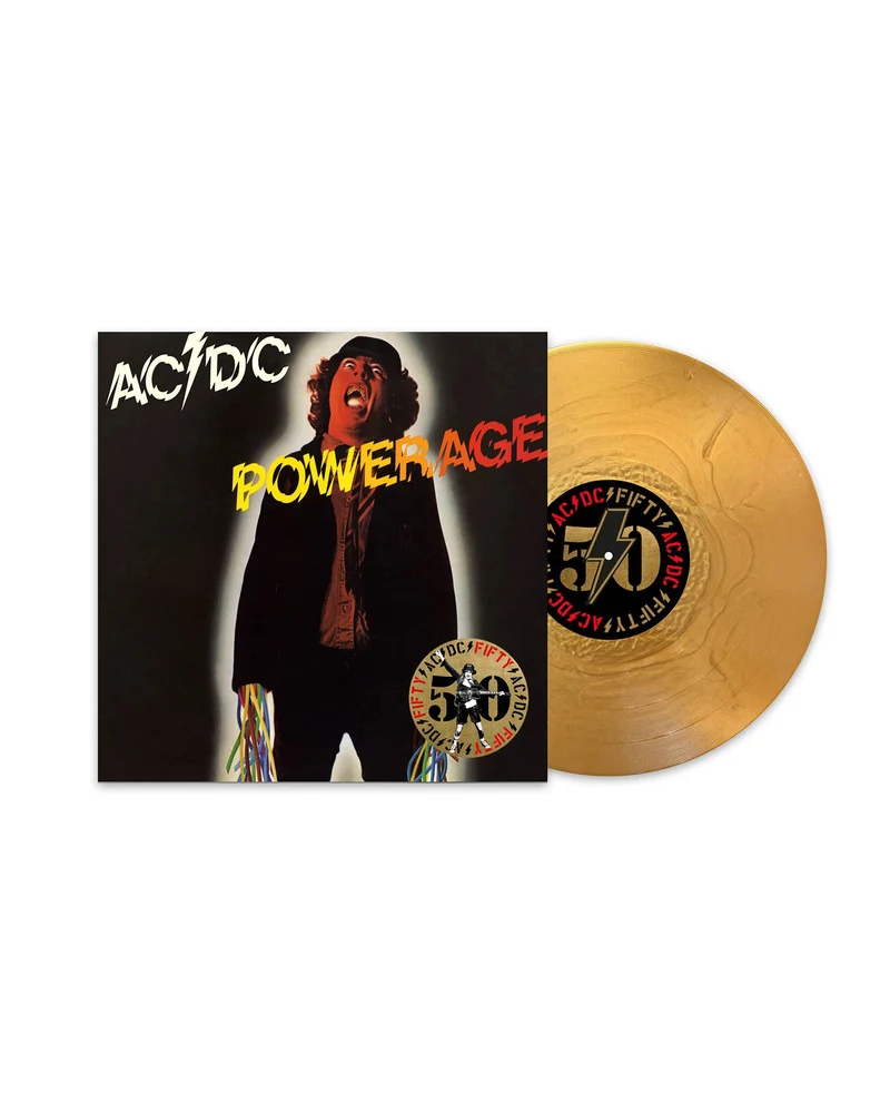 AC/DC - LP Vinilo Dorado "Powerage" Ed. 50 aniversario