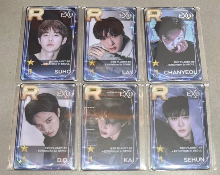 [LUCKY DRAW EVENT] [EXO] EXO Planet #6 : EXhOrizon in SEOUL Superstar Photocard