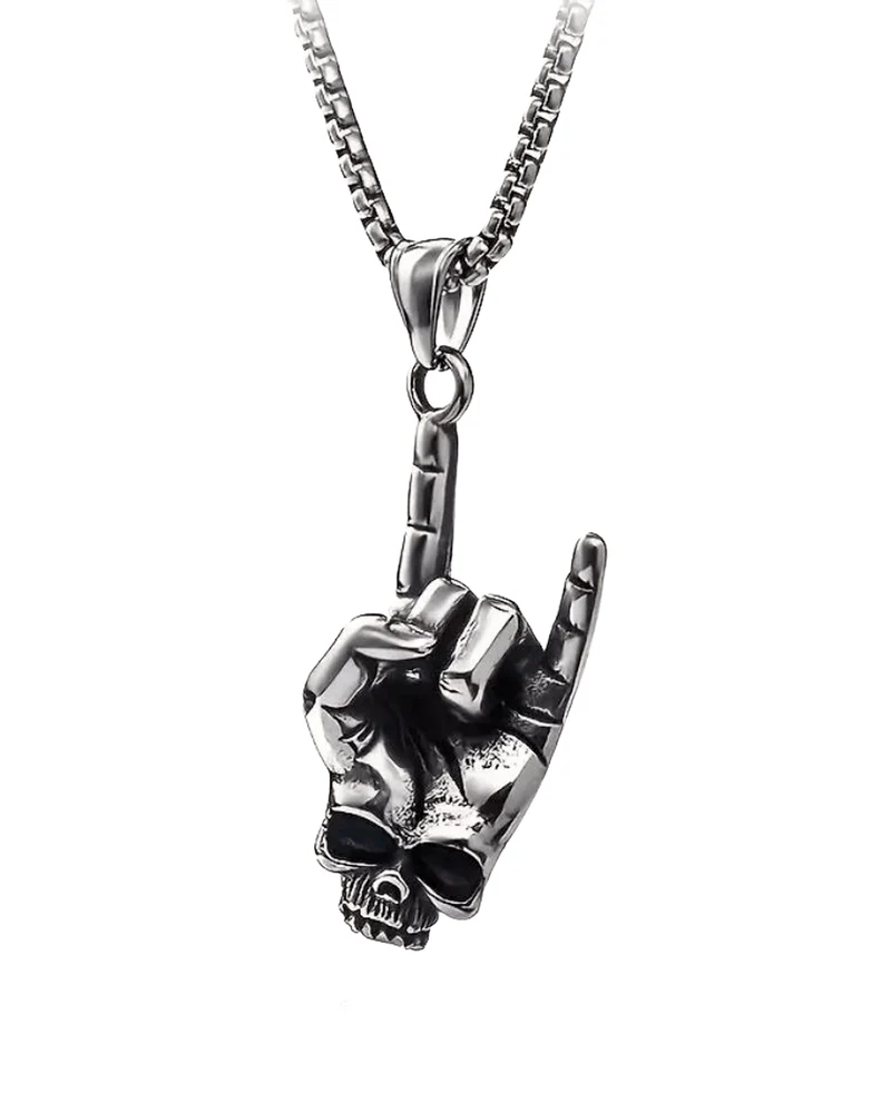 Music Legends - N98 Collar ajustable "RockOn Skull"