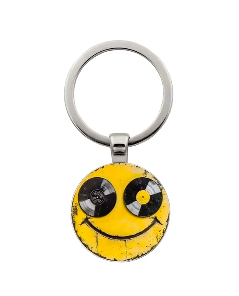 Music Legends - N76 Llavero metálico Vinyl Smile