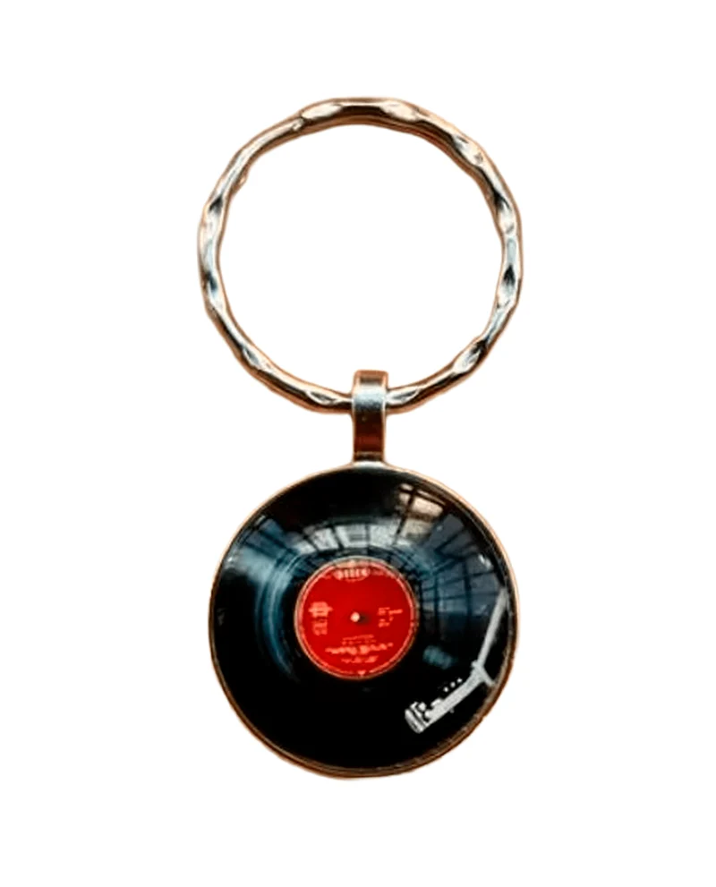 Music Legends - N38 Llavero metálico Vinyl Recorder