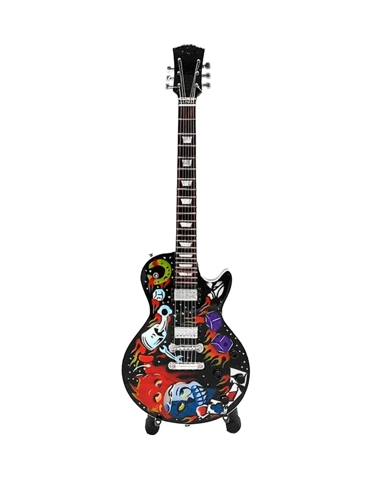 Music Legends - N3094 Mini Guitarra Artesanal de Colección (Años 80)
