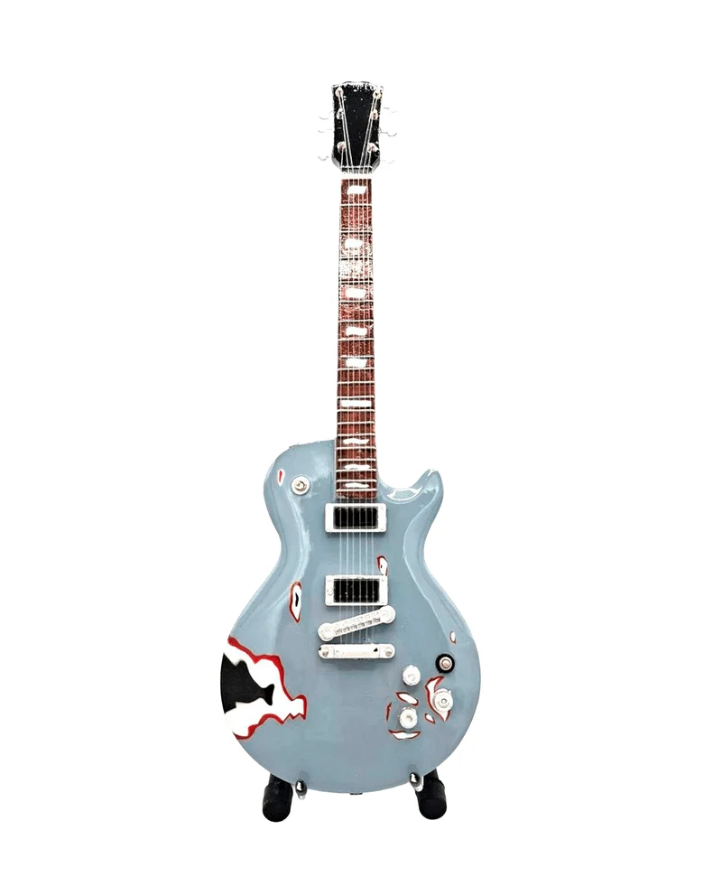Music Legends - N9119 Mini Guitarra Artesanal de Colección (Años 80)